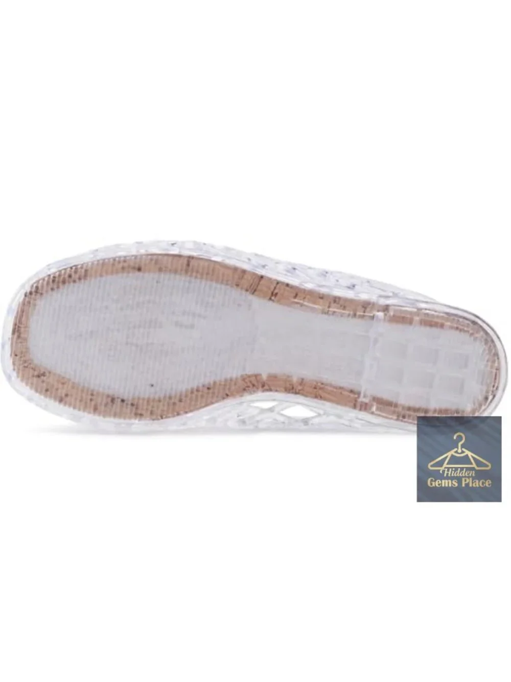 Jelly Slides Sandals Hollow Out Breathable Flats Slip-on Summer Beach Shoes